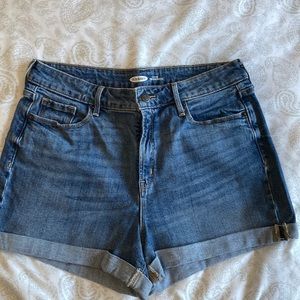 Old Navy High Rise Denim Shorts